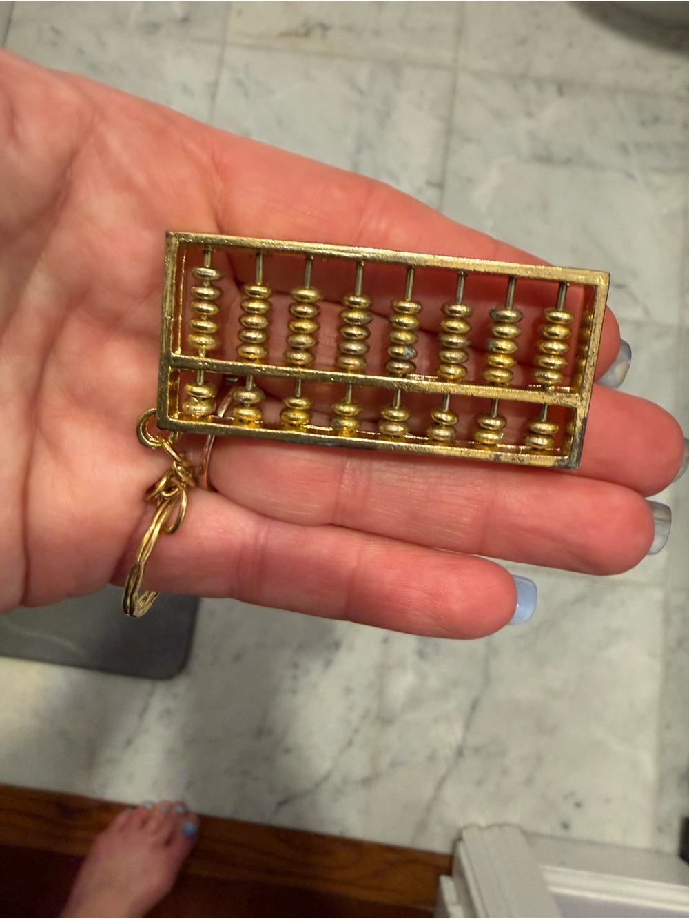 Abacus Keychain